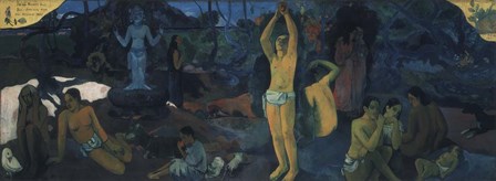 Where Do We Come From, Where Are We, Where Are We Going? by Paul Gauguin art print