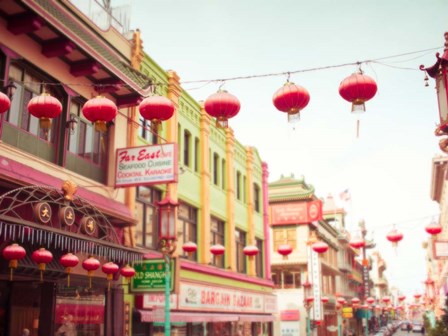 Chinatown Afternoon II by Sonja Quintero art print