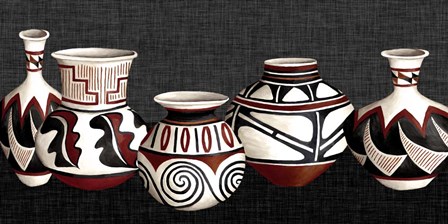 Mexican Pottery by Studio W art print