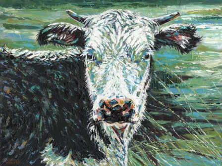 Marshland Cow I by Carolee Vitaletti art print