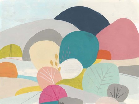 Meadow Whimsy II by June Erica Vess art print