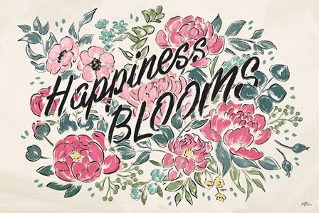 Live in Bloom I by Janelle Penner art print