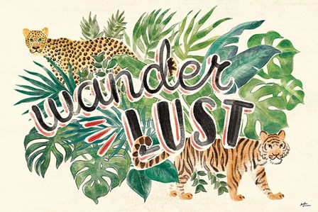 Jungle Vibes VII by Janelle Penner art print