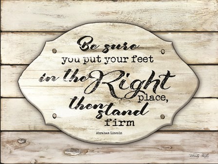 Stand Firm by Cindy Jacobs art print