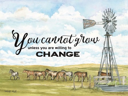 Willing to Change by Cindy Jacobs art print