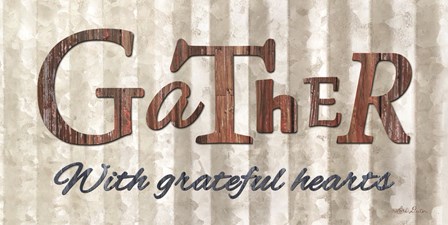 Gather with Graceful Hearts by Lori Deiter art print