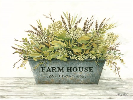 Farmhouse by Cindy Jacobs art print