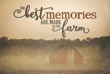 Farm Memories by Misty Michelle art print