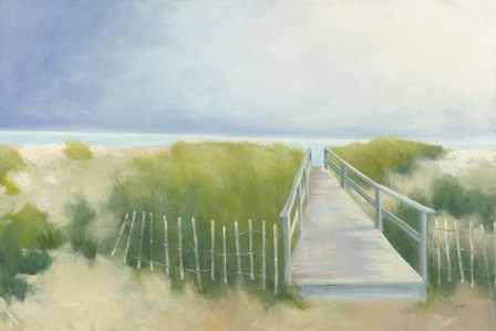 Beach Walk by Julia Purinton art print