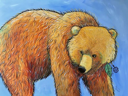 Bear by Karrie Evenson art print