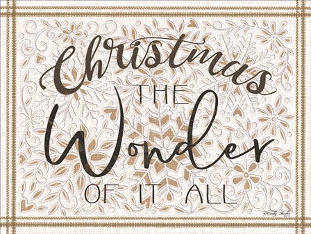 Christmas the Wonder of It All by Cindy Jacobs art print