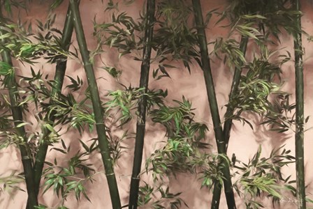 Bamboo on Blush by Lori Deiter art print