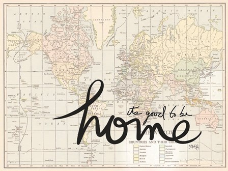 It&#39;s Good to be Home by Marla Rae art print