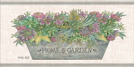 Home &amp; Garden by Cindy Jacobs art print