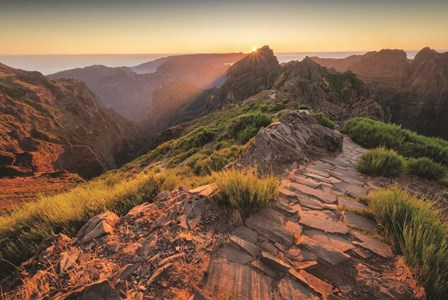 Mountains of Madeira by Martin Podt art print