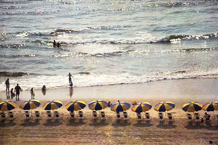 A Day at the Beach by Debra Van Swearingen art print
