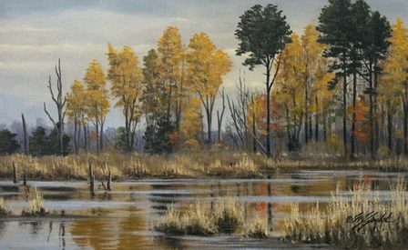 Autumn at Prime Hook by Wilhelm J. Goebel art print