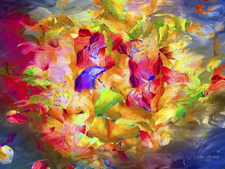 Sea Of Colors by Ata Alishahi art print