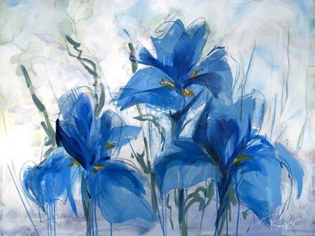 My Blue Heaven by Sue Riger art print