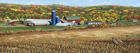 Nichols Farm by Judith Hartke art print