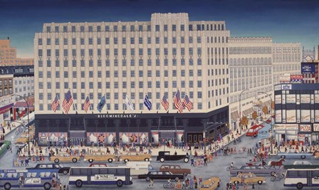 Bloomingdales Dept Store by Kathy Jakobsen art print