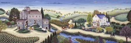 Springwell Mill by Kathy Jakobsen art print