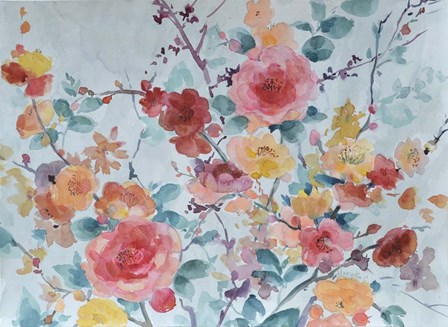 Loose Blossoms by Marietta Cohen art print